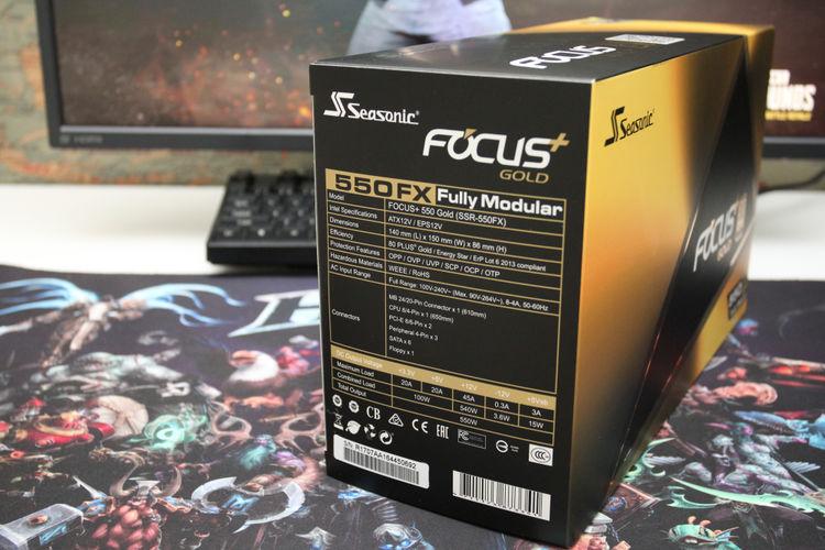 精致小电源 海韵focus+ 550 gold体验